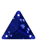 Triangle sew-on stone flat 3 hole 16mm Montana