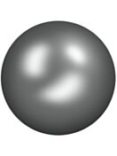 Ceramic Cabochon Hotfix ss10 Jet Hematite HF