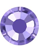 Flat-Back Rhinestone Hotfix ss30 Tanzanite HF