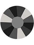 Flat-Back Rhinestone Hotfix ss4 Jet Hematite HF