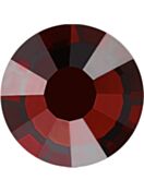 Flat-Back Rhinestone Hotfix ss30 Burgundy HF