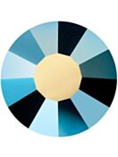 VIVA12 Rose Hotfix Rhinestone ss6 Jet AB HF