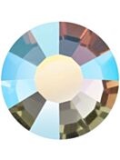 VIVA12 Rose Hotfix Rhinestone ss30 Black Diamond AB HF