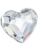 Heart Hotfix Rhinestone 14mm Crystal HF