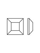 Square Hotfix Rhinestone 3mm Crystal HF