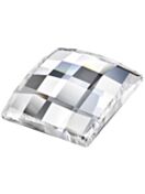 Chessboard Square Hotfix Rhinestone 10x10mm Crystal HF