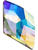 Rhombus Hotfix Rhinestone 6x4mm Crystal AB HF