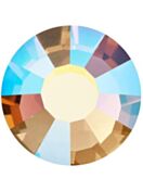 VIVA12 Rose Rhinestone ss10 Smoked Topaz AB F