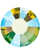 VIVA12 Rose Rhinestone ss10 Peridot AB F