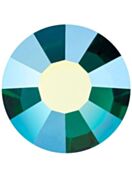 VIVA12 Rose Rhinestone ss30 Emerald AB F