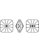 Rivoli Square Button 12mm Crystal AB