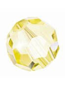 Regular Cut Crystal Bead 3mm Jonquil