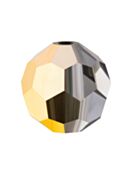 Regular Cut Crystal Bead 4mm Crystal Aurum