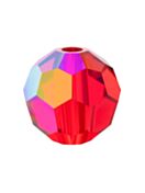 Regular Cut Crystal Bead 4mm Light Siam AB