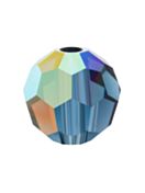 Regular Cut Crystal Bead 5mm Montana AB