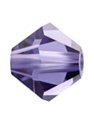 Bicone Crystal Bead 3mm Tanzanite