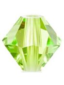Bicone Crystal Bead 3mm Limecicle