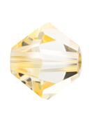 Bicone Crystal Bead 4mm Crystal Blond Flare
