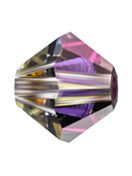 Bicone Crystal Bead 4mm Crystal Volcano