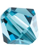 Bicone Crystal Bead 4mm Indicolite