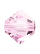 Bicone Crystal Bead 4mm Pink Sapphire