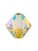 Bicone Crystal Bead 4mm Jonquil AB 2x