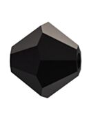 Bicone Crystal Bead 5mm Jet