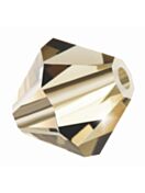 Bicone Crystal Bead 5mm Black Diamond