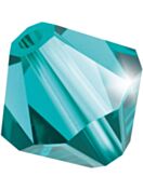 Bicone Crystal Bead 5mm Blue Zircon
