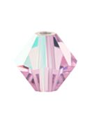 Bicone Crystal Bead 5mm Pink Sapphire AB