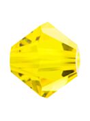 Bicone Crystal Bead 5mm Citrine