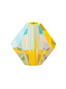 Bicone Crystal Bead 5mm Citrine AB 2x