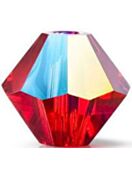 Bicone Crystal Bead 5mm Light Siam Glitter