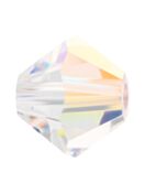 Bicone Crystal Bead 6mm Crystal AB