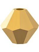 Bicone Crystal Bead 6mm Crystal Aurum 2x