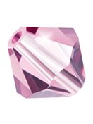 Bicone Crystal Bead 6mm Light Amethyst