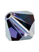 Bicone Crystal Bead 6mm Deep Tanzanite