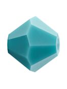 Bicone Crystal Bead 6mm Turquoise