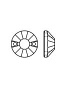 VIVA12 Chaton Rose 2 Hole 10mm Crystal F