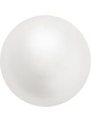 Pearl Round 8mm White