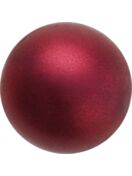 Pearl Round Semi 10mm Bordeaux