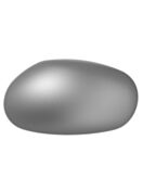 Pearl Elliptic 11x9.5mm Dark Grey