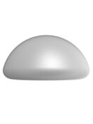 Button Semi 8mm Light Grey