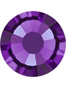 Flat-Back Rhinestone ss10 Amethyst F