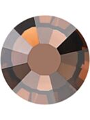 Flat-Back Rhinestone ss16 Smoked Topaz Satin F