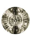Rivoli Crystal Button 27mm, Crystal Satin