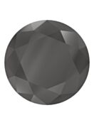 Brilliant Chaton 12mm Jet Hematite