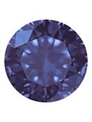Brilliant Chaton 12mm Tanzanite