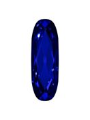 Long Classical Oval 21x7mm Capri Blue