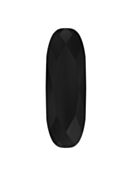 Long Classical Oval 27x9mm Jet